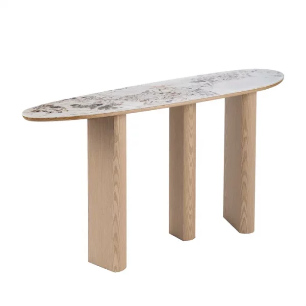 CONSOLA NATURAL DM ENTRADA 150 X 39,50 X 80 CM - Imagen 3