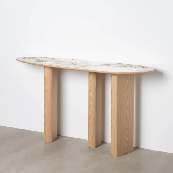 CONSOLA NATURAL DM ENTRADA 150 X 39,50 X 80 CM - Imagen 2