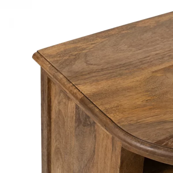 MUEBLE TV NATURAL MADERA DE MANGO SALÓN 198 X 45 X 50 CM - Imagen 5
