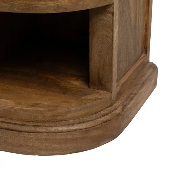 MUEBLE TV NATURAL MADERA DE MANGO SALÓN 198 X 45 X 50 CM - Imagen 11