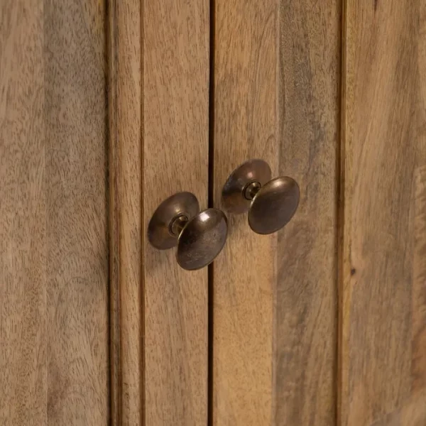 APARADOR NATURAL MADERA DE MANGO SALÓN 189 X 53 X 88 CM - Imagen 9