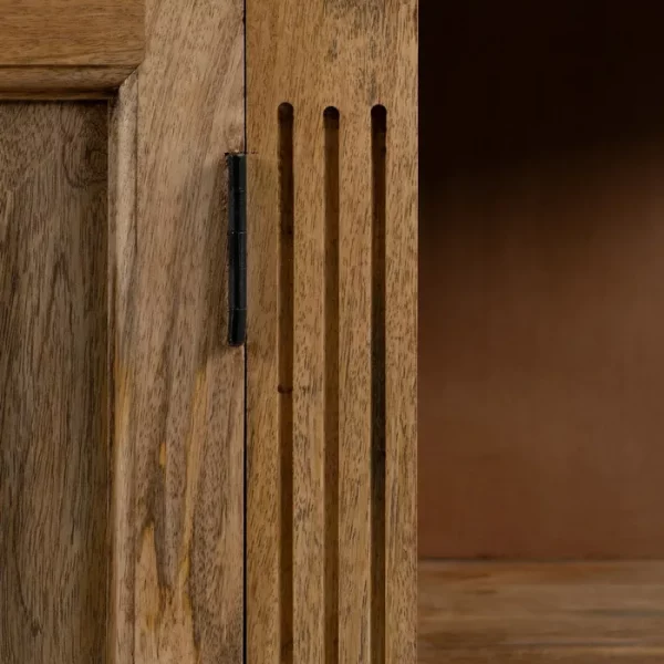 APARADOR NATURAL MADERA DE MANGO SALÓN 189 X 53 X 88 CM - Imagen 12