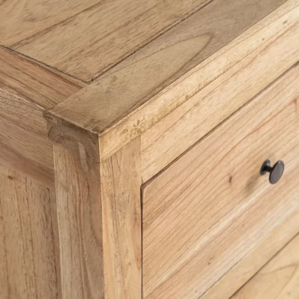 APARADOR NATURAL MADERA MINDI SALÓN 170 X 40 X 88 CM - Imagen 12