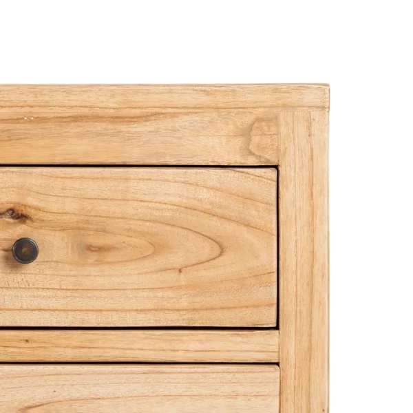 MUEBLE TV NATURAL MADERA MINDI SALÓN 150 X 40 X 55 CM - Imagen 5