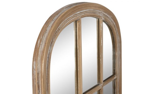ESPEJO PAULOWNIA CRISTAL 70,5X4X170,5 VENTANA - Imagen 2