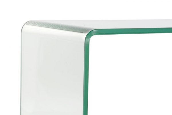 CONSOLA CRISTAL 100X28X75 TEMPLADO TRANSPARENTE - Imagen 4