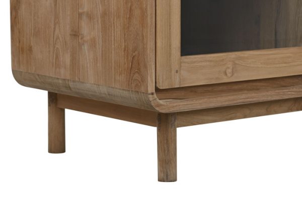 BUFFET TECA CRISTAL 180X50X90 NATURAL - Imagen 6