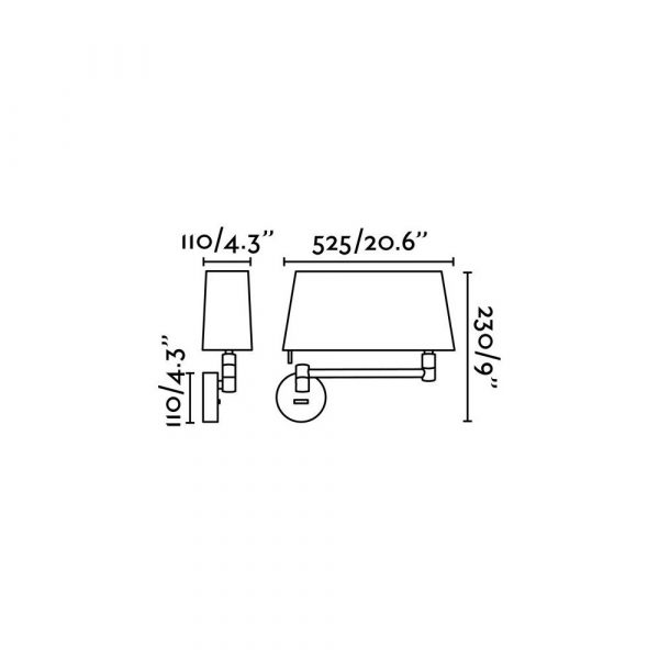 DESLIZ APLIQUE LED NIQUEL MATE 11W 2700K - Imagen 5