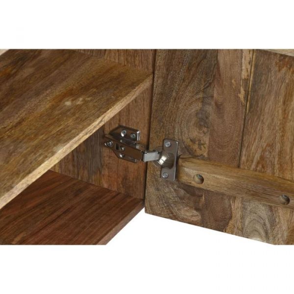 MUEBLE TV MANGO METAL 160X40X50 MANDALA NATURAL - Imagen 5