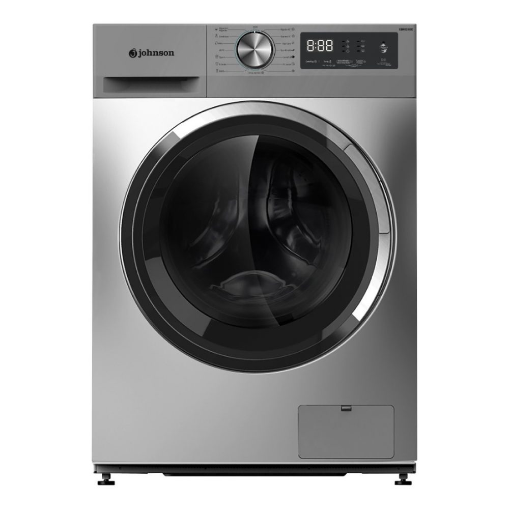 LAVADORA JOHNSON 8KG 1400RPM A INOX