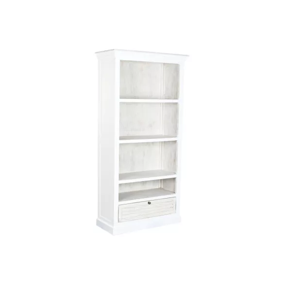 ESTANTERIA MANGO 90X40X180 52,48 DESGASTADO BLANCO