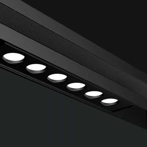 MODULO LINEAL COB DIFUSOR 12W NEGRO 3000K 8320 MANTRA - Imagen 2