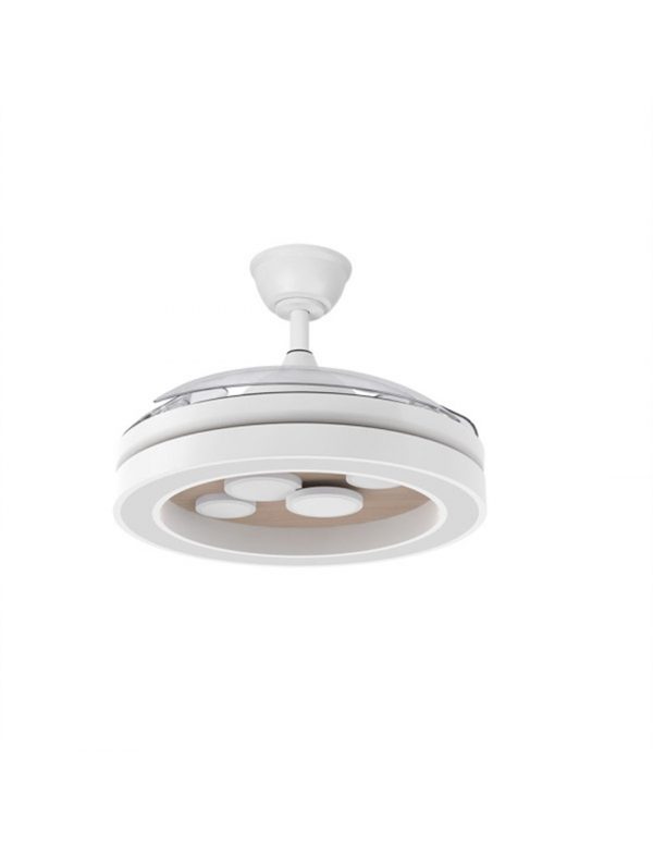 VENTILADOR DC CUPIDO 55W BLANCO/HAYA 3ASP.107D 4960L 3000-4500-6500K REG.INTENSIDAD REMOTO+MEMORIA+TEMPORIZADOR - Imagen 3