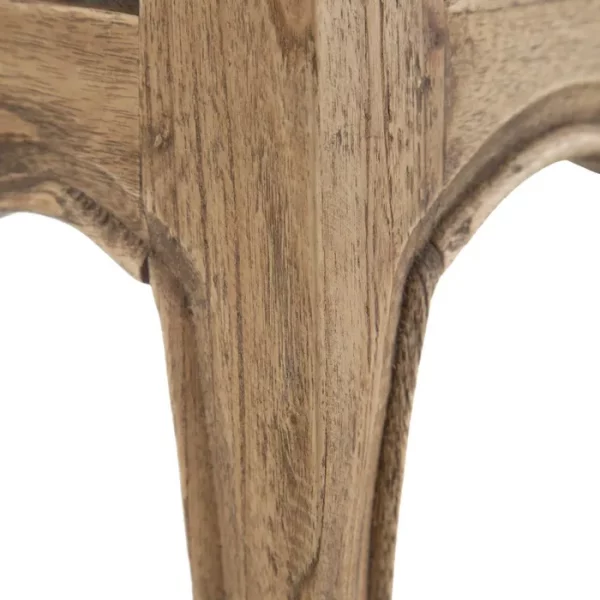 MESITA NATURAL MADERA MINDI DORMITORIO 40 X 30 X 72 CM - Imagen 7