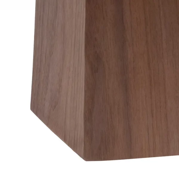 MESA COMEDOR BLANCO-MARRÓN DM-CERÁMICA 180 X 90 X 75 CM - Imagen 9