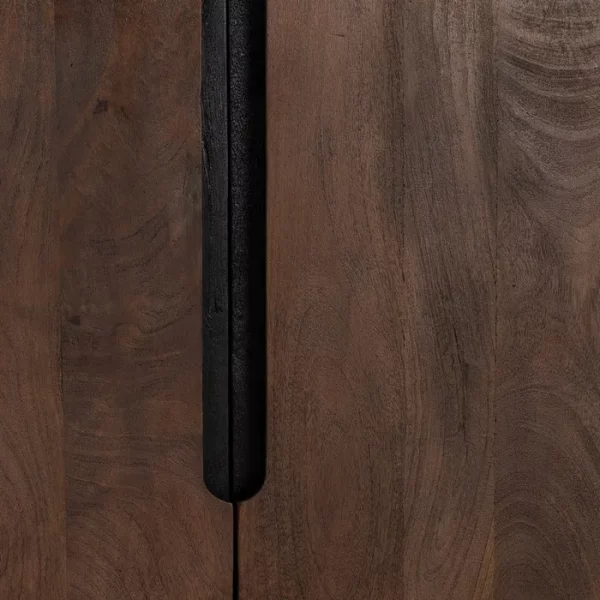 APARADOR MARRÓN MADERA DE MANGO SALÓN 190 X 40 X 85 CM - Imagen 5