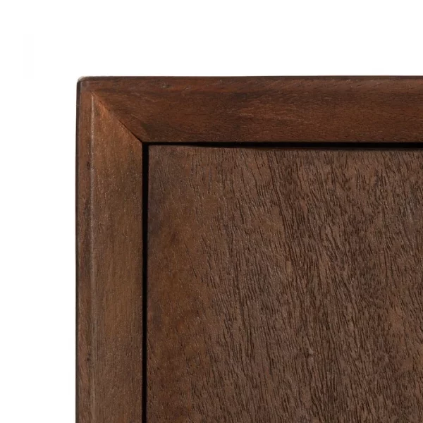 APARADOR MARRÓN MADERA DE MANGO SALÓN 190 X 40 X 85 CM - Imagen 6