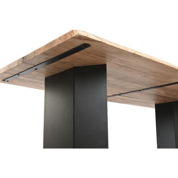 MESA COMEDOR ACACIA METAL 200X100X76 - Imagen 7