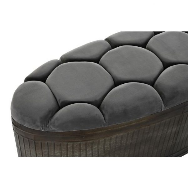 DESCALZADORA METAL POLIESTER 117X42X47 GRIS - Imagen 2