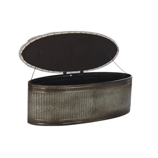 DESCALZADORA METAL POLIESTER 121X44X47,5 BEIGE - Imagen 4