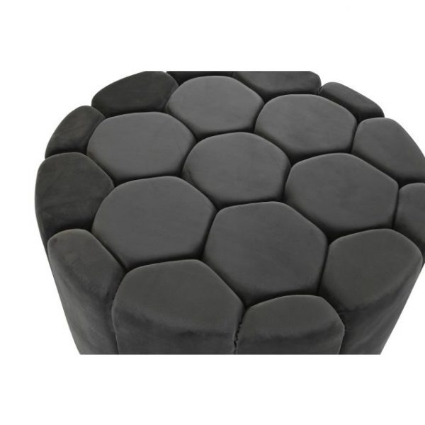 REPOSAPIES POLIESTER MDF 85X85X48 GRIS - Imagen 2
