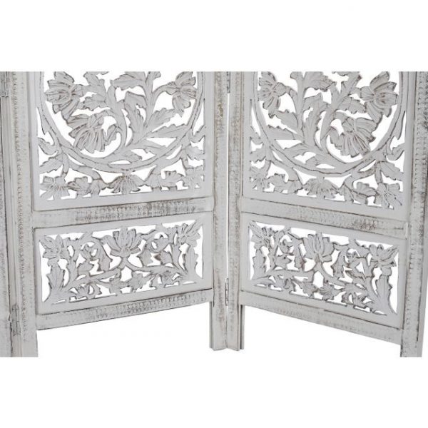 BIOMBO MANGO MDF 150X2X180 DECAPE BLANCO - Imagen 2