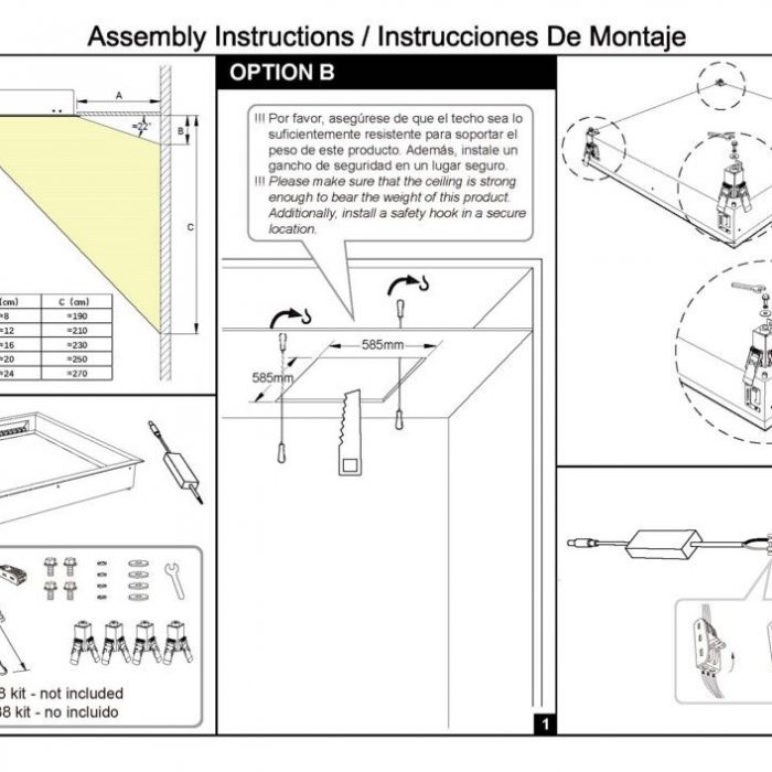 ACCESORIO PARA 9095 BLUE SKY 9088 MANTRA