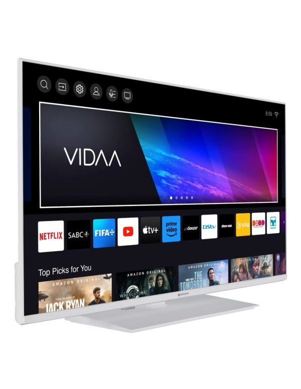 LINUX TV 40″ JOHNSON FULL HD BLANCA J40FHW1 - Imagen 2