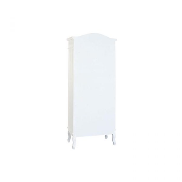 VITRINA MADERA CRISTAL 76X39X193 40,00 BLANCO - Imagen 8