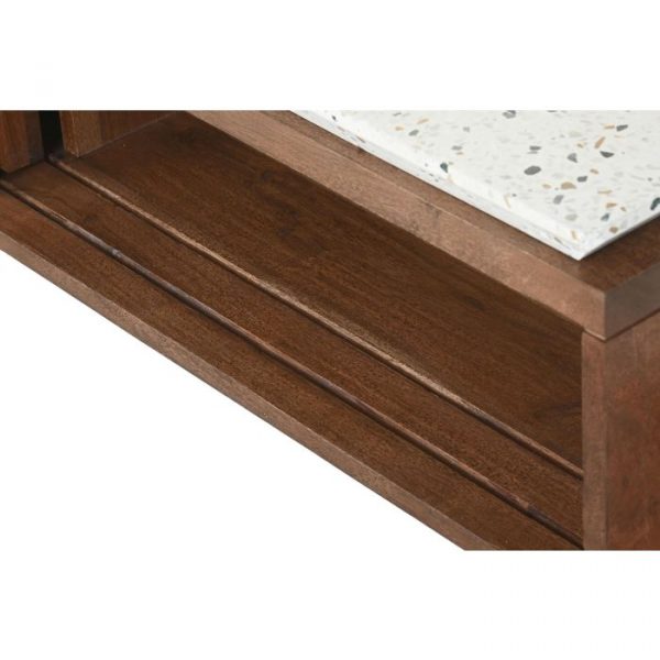 MESA CENTRO ACACIA TERRAZO 127X67X47 - Imagen 5
