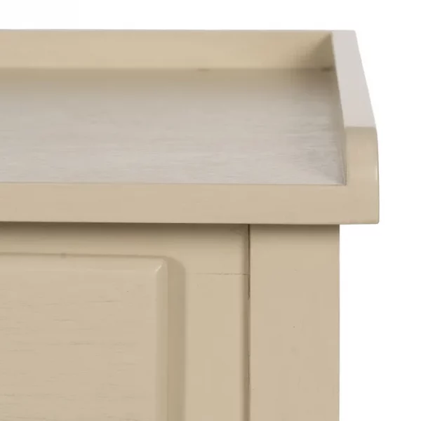 MESITA CREMA DM 43 X 33 X 66 CM - Imagen 8