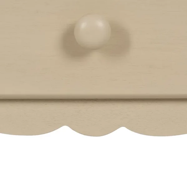 MESITA CREMA DM 43 X 33 X 66 CM - Imagen 9