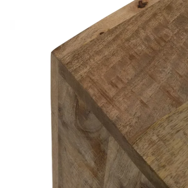 MUEBLE AUXILIAR MARRÓN-NEGRO 265 X 40 X 50 CM - Imagen 4
