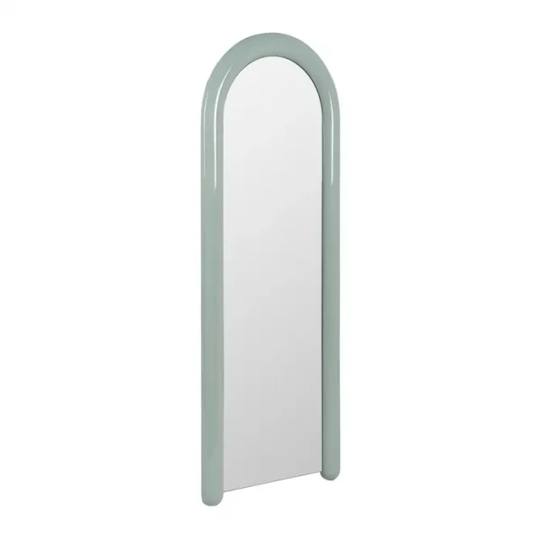 ESPEJO VESTIDOR LACADO VERDE DM 60 X 5 X 160 CM - Imagen 3