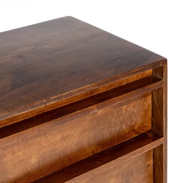 APARADOR MARRÓN MADERA DE MANGO SALÓN 150 X 42 X 87 CM - Imagen 4