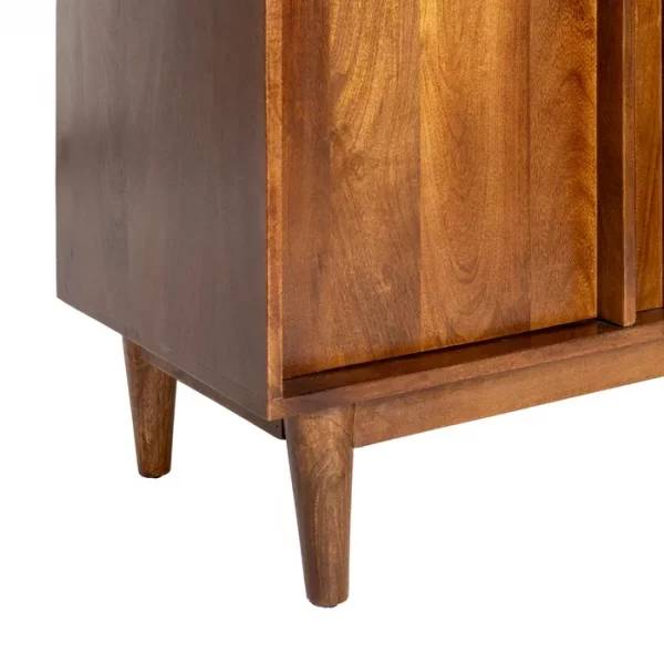 ALACENA MARRÓN MADERA DE MANGO SALÓN 150 X 50 X 195 CM - Imagen 3