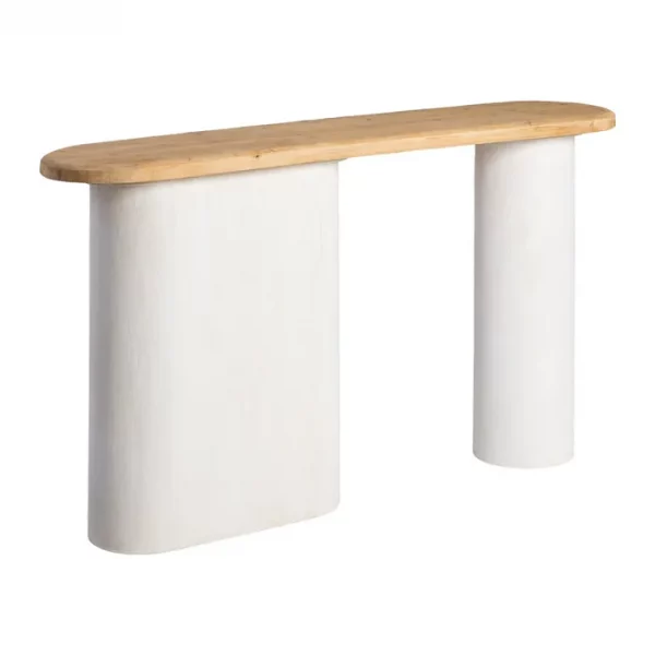 CONSOLA BLANCO DM WILMA 150 X 35 X 82 CM - Imagen 2