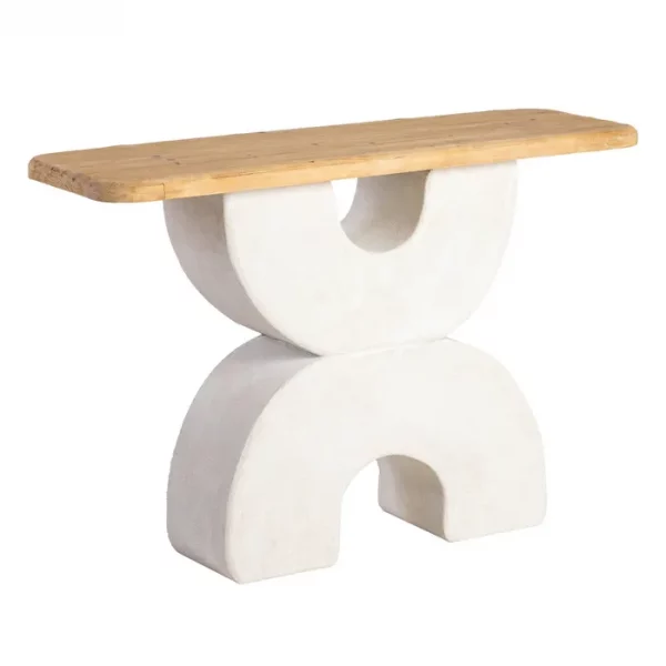 CONSOLA BLANCO DM WILMA 120 X 38 X 80 CM - Imagen 2