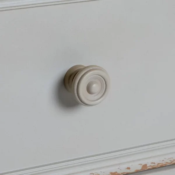 MUEBLE AUXILIAR NATURAL-CREMA MADERA 80 X 45 X 60 CM - Imagen 6