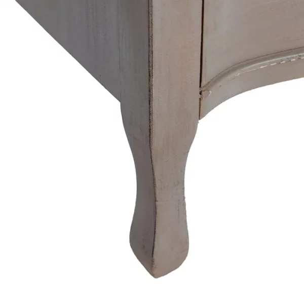CÓMODA MARRÓN CLARO MADERA DE ABETO 93 X 38 X 78 CM - Imagen 6