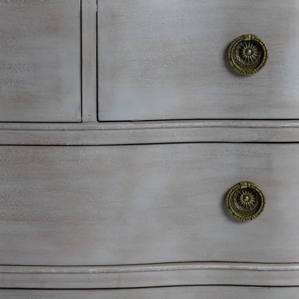 CÓMODA MARRÓN CLARO MADERA DE ABETO 93 X 38 X 78 CM - Imagen 7