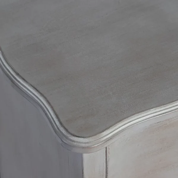 MESITA MARRÓN CLARO MADERA DE ABETO 80 X 38 X 65,50 CM - Imagen 4