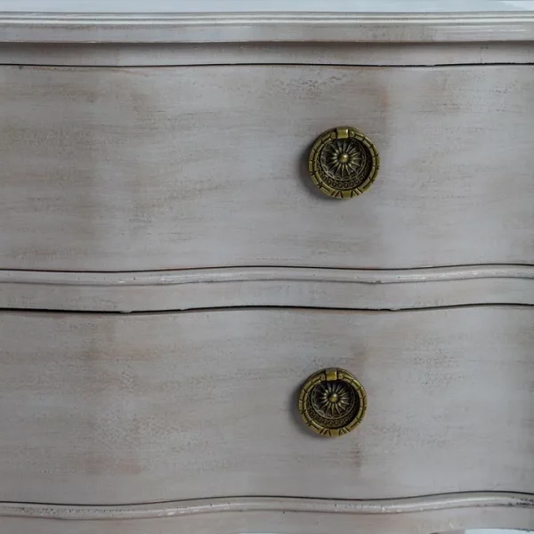 MESITA MARRÓN CLARO MADERA DE ABETO 80 X 38 X 65,50 CM - Imagen 7