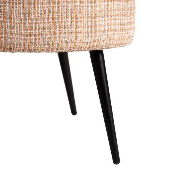 SILLÓN JASPEADO TEJIDO-METAL SALÓN 69 X 66 X 71 CM - Imagen 6