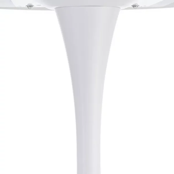 MESA COMEDOR BLANCO PIEDRA SINTERIZADA 100 X 100 X 75 CM - Imagen 8
