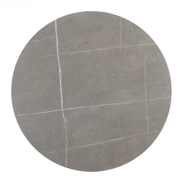 MESA COMEDOR GRIS PIEDRA SINTERIZADA 100 X 100 X 75 CM - Imagen 11