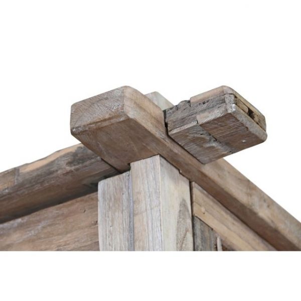 CAMA CON DOSEL TECA 225X160X206 TALLADA DECAPE - Imagen 9