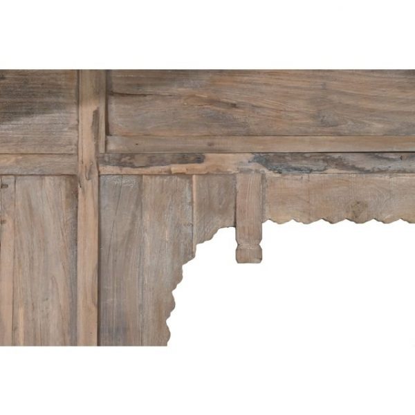 CAMA CON DOSEL TECA 225X160X206 TALLADA DECAPE - Imagen 10