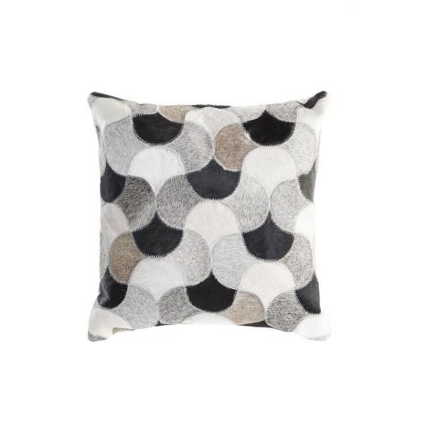 COJIN PIEL POLIESTER 40X10X40 NEGRO