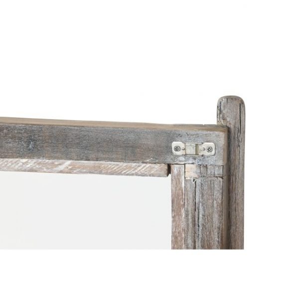APARADOR MADERA RECICLADA 170X40X90 DECAPE BLANCO - Imagen 8